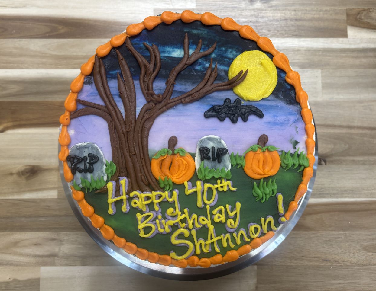 Halloween Themed Cake